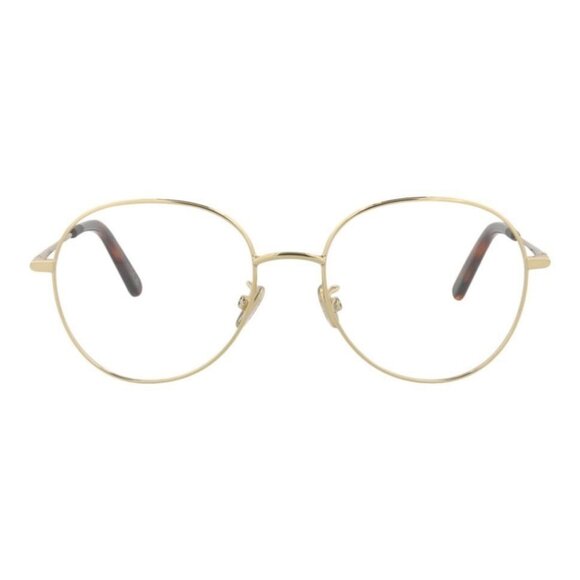 Dior Womens Round/Oval Gold Gold Transparent Fashion Designer Eyewear - Picture 1 of 4